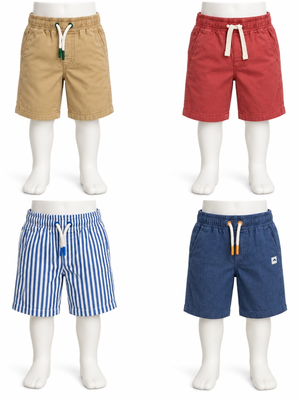 Boys 4-Piece Shorts Bundle
